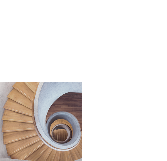spiral timber stair case custom house