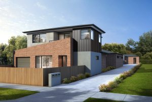 hampton and nolan external facade driveway render eaglemont homes