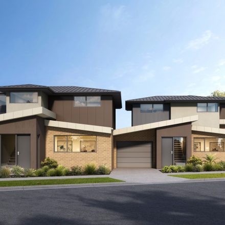 hampton and nolan external facade duo lock render eaglemont homes