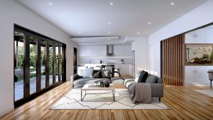 hampton and nolan living room render eaglemont homes